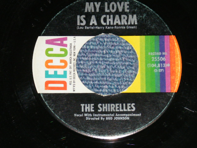 画像: THE SHIRELLES - I MET HIM ON A SUNDAY : MY LOVE IS A CHARMS ( Ex+/Ex ) / 1960's US AMERICA 2nd Press Used  7" SINGLE