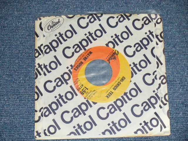 画像: WAYNE ROOKS - WHERE DOES THE CLOWN GO? / CHI-CHICO TEEK JEFF BARRY songs  (VG+++/VG+++) / 1962 US AMERICA ORIGINAL Used 7" SINGLE 