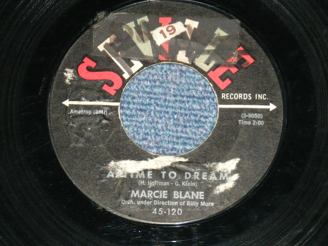 画像: MARCIE BLANE -  A) BOBBY'S GIRL ( DEBUT SONG )  : B) A TIME TO DREAM (Ex++/Ex+ Looks:VG+++)  / 1962 US AMERICA ORIGINAL Used 7"SINGLE 