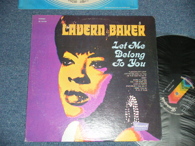 画像1: LaVERN LA VERN BAKER - LET THE BELONG TO YOU ( Ex++/Ex+++ ; BB )  / 1970 US AMERICA ORIGINAL  Used LP 