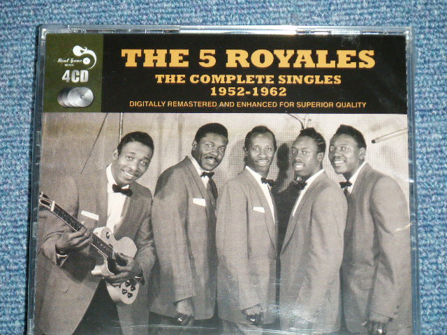 画像1: The 5 FIVE ROYALS  -  THE COMPLETE SINGLES 1952-1962 ( SEALED ) / 2014 EUROPE "Brand New SELAED" 4-CD's SET 