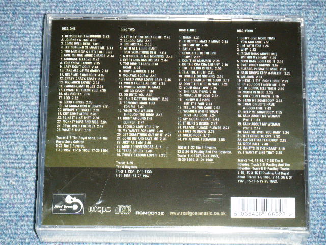 画像: The 5 FIVE ROYALS  -  THE COMPLETE SINGLES 1952-1962 ( SEALED ) / 2014 EUROPE "Brand New SELAED" 4-CD's SET 
