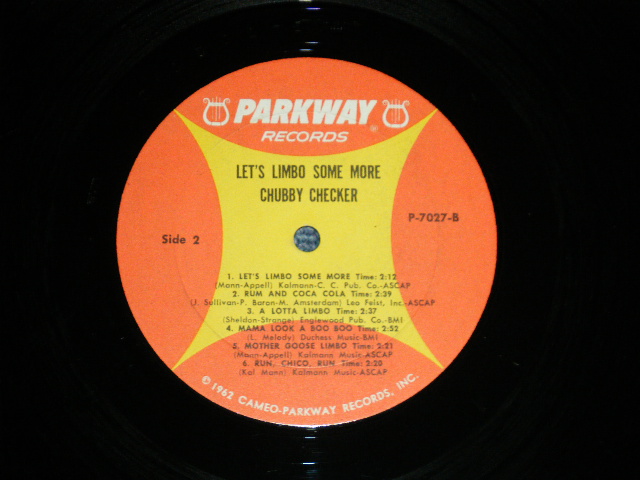 画像: CHUBBY CHECKER -  LET'S LIMBO SOME MORE  ( Ex+++/MINT- )   / 1963 US AMERICA ORIGINAL 1st  Press Label MONO Used LP -