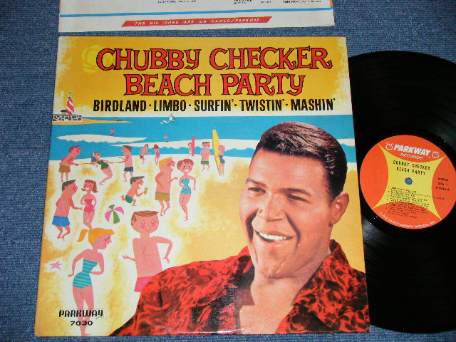 画像1: CHUBBY CHECKER -  BEACH PARTY   ( Ex+++,Ex/MINT- )   / 1963 US AMERICA ORIGINAL 1st  Press Label MONO Used LP -