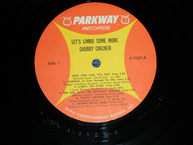 画像: CHUBBY CHECKER -  LET'S LIMBO SOME MORE  ( Ex+++,Ex+/Ex+++ )   / 1963 US AMERICA ORIGINAL 1st  Press Label MONO Used LP -