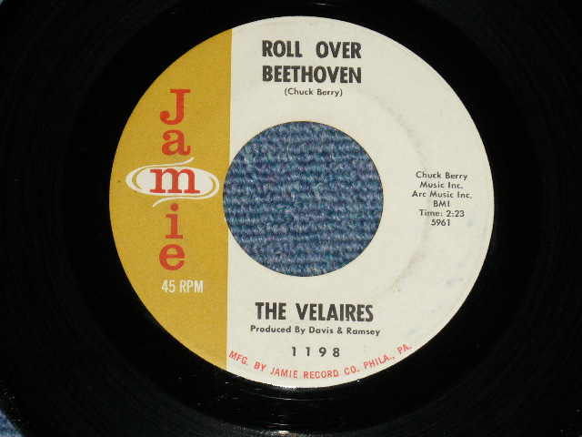 画像1: The VELAIRES - ROLL OVER BEETHOVEN ( Sound Like The EVERLY BROTHERS)  : BRAZIL (Rockin' Inst)   ( Ex++/Ex++ ) / 1961 US AMERICA ORIGINAL Used 7" SINGLE 