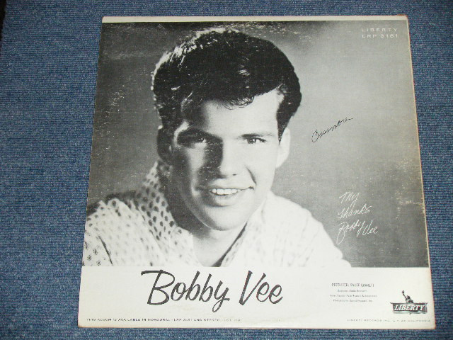 画像: BOBBY VEE - BOBBY VEE ( Ex++/Ex++ : WOBC,EDSP ) / 1961 US AMERICA ORIGINAL MONO Used LP 