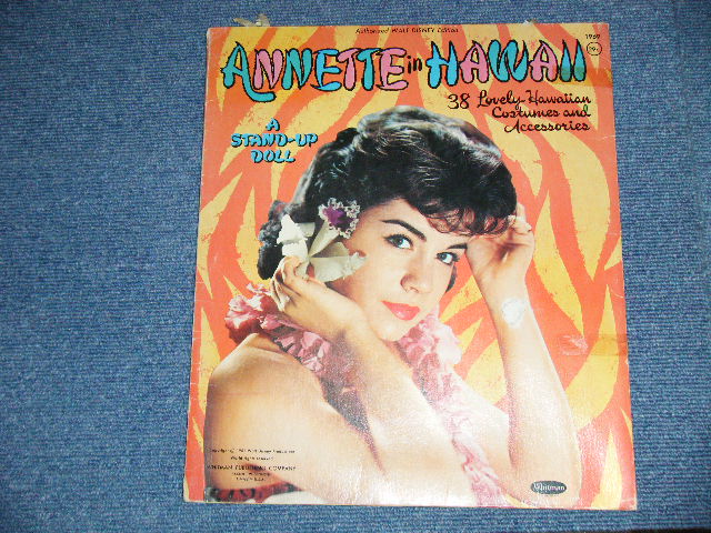 画像: ANNETTE - IN HAWAII : A STAND UP DOLL   ( Ex : WOFC ) / 1961 US AMERICA ORIGINAL Used GOODS 