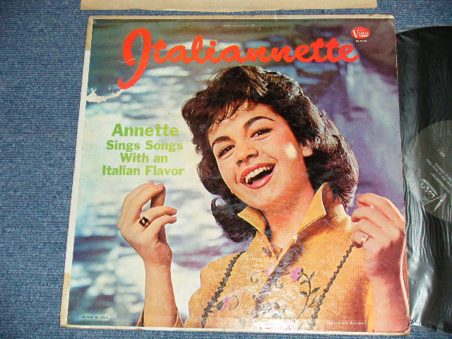 画像1: ANNETTE - ITALIANNETTE ( VG++/Ex+ Looks:Ex ) / 1960 US AMERICA ORIGINAL MONO Used LP  