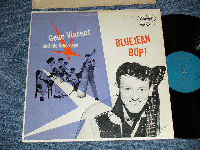画像1: GENE VINCENT -  BLUEJEAN BOP! ( Ex++/Ex++ Looks: Ex ) / 1957 US AMERICA ORIGINAL 1st Press"TURQUOISE Label"  MONO Used LP 