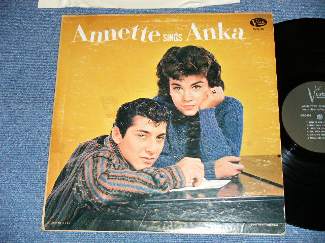 画像1: ANNETTE - ANNETTE SINGS ANKA ( VG+++/Ex++ Looks:Ex+ :SEAM EDSP ) / 1960 US AMERICA ORIGINAL MONO Used LP  