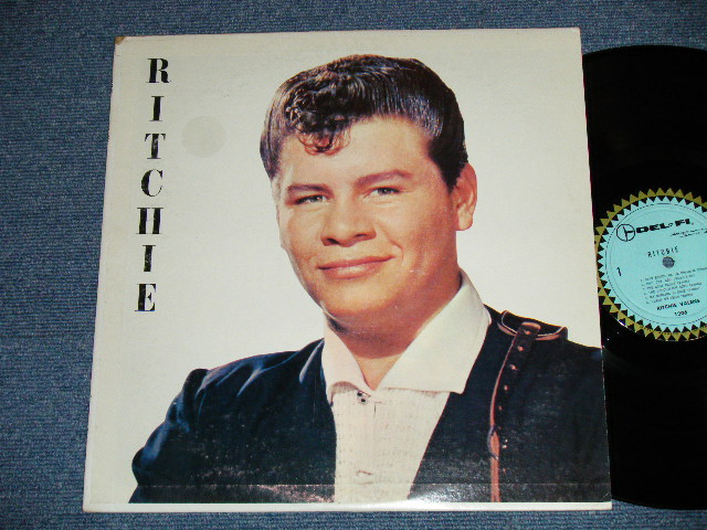 画像1: RITCHIE VALENS  - RITCHIE ( Ex+++, Ex/Ex+++ Looks: Ex++ : TEAR OBC)  / 1959 US AMERICA ORIGINAL 1st Press? "LIGHT BLUE Label with BLACK DIAMOND BORDER" MONO Used LP 