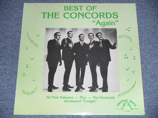 画像1: THE CONCORDS - AGAIN : THE BEST OF  ( SEALED )  /1991 US AMERICA  "BRAND NEW  SEALED" LP 