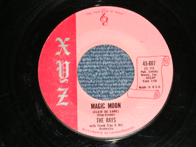 画像1: The RAYS -  MAGIC MOON : LOUI HOOHOO   ( Ex-/Ex+ )   / 1960 US AMERICA ORIGINAL   Used 7"45rpm Single 