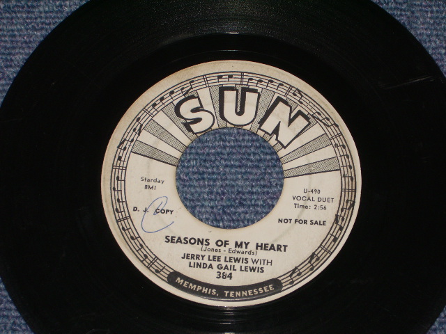 画像: JERRY LEE LEWIS - TEENAGE LETTER ( Ex-/Ex-) / 1963 US ORIGINAL "White Label Promo" Used 7" Single