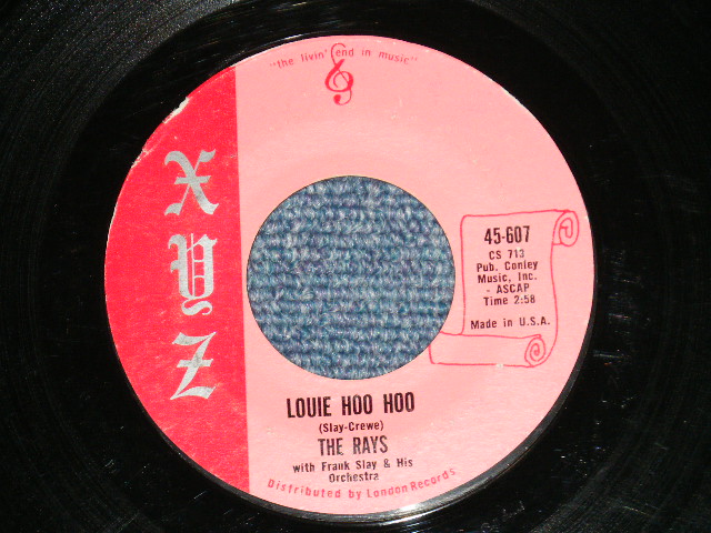 画像: The RAYS -  MAGIC MOON : LOUI HOOHOO   ( Ex-/Ex+ )   / 1960 US AMERICA ORIGINAL   Used 7"45rpm Single 