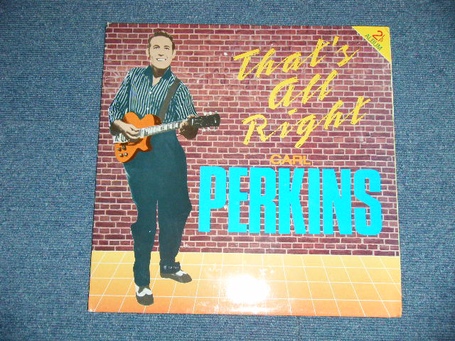 画像: CARL PERKINS - THAT'S ALL RIGHT ( Ex++/MINT- )  / 1987  DENMARK Used 2-LP's 