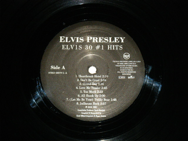 画像: ELVIS PRESLEY - 30 #1 HITS ( NEW )  / 2002 EUROPE "BRAND NEW" 2-LP's 