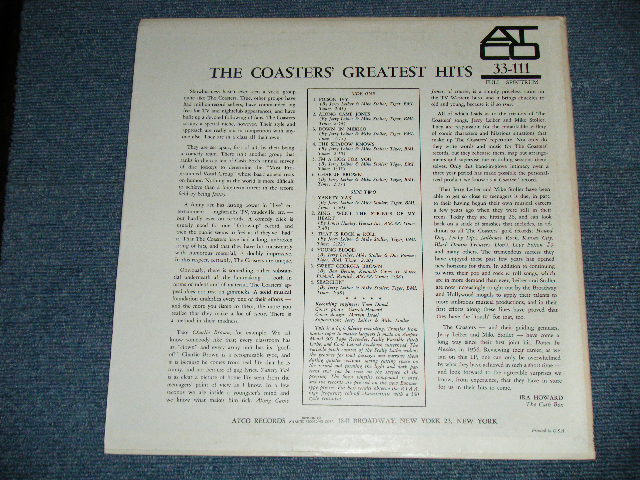 画像: The COASTERS - THEIR GREATEST RECORDINGS( Ex+++/MINT-) /  US AMERICA REISSUE "80's LABEL" Used LP 