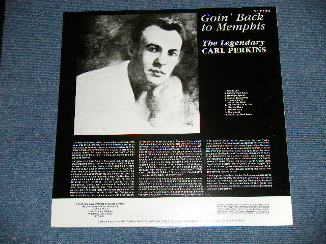 画像: CARL PERKINS - The LEGENDARY / GOIN' BACK TO MEMPHIS  ( NEW )  / 1986  UK ENGLAND ORIGINAL"BRAND NEW SEALED"  LP 