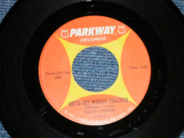 画像: CHUBBY CHECKER - DANCIN' PARTY : GOTTA GET MYSELF TOGETHER   ( Ex+/Ex+)  / 1962 US AMERICA  ORIGINAL Used  7" Single With PICTURE SLEEVE 