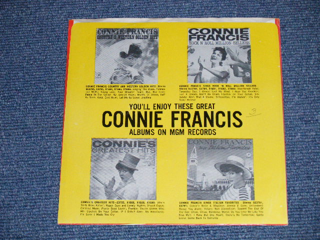 画像: CONNIE FRANCIS - A)BREAKIN' IN A BRAND NEW BROKEN HEART   B)SOMEONE ELSE'S BOY  (Ex+++/Ex+ STOL) / 1961 US AMERICA ORIGINAL Used 7" PICTURE SLEEVE 