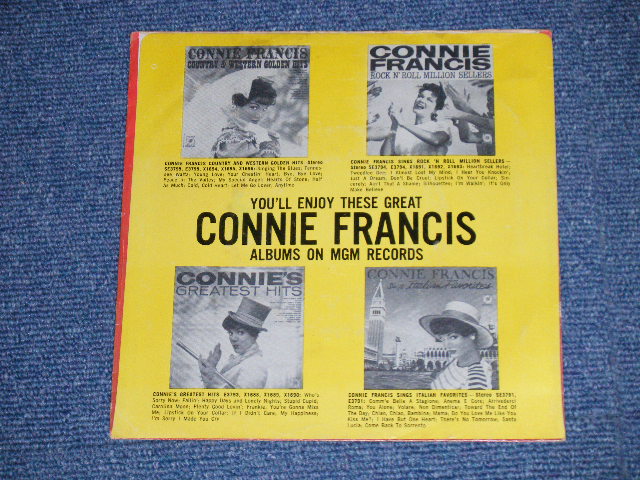 画像: CONNIE FRANCIS - MY HEART HAS A MIND OF IT'S OWN : MALAGUENA ( Ex-/Ex+ Looks:Ex-) / 1960 US AMERICA ORIGINAL Used 7" SINGLE  With PICTURE SLEEVE 