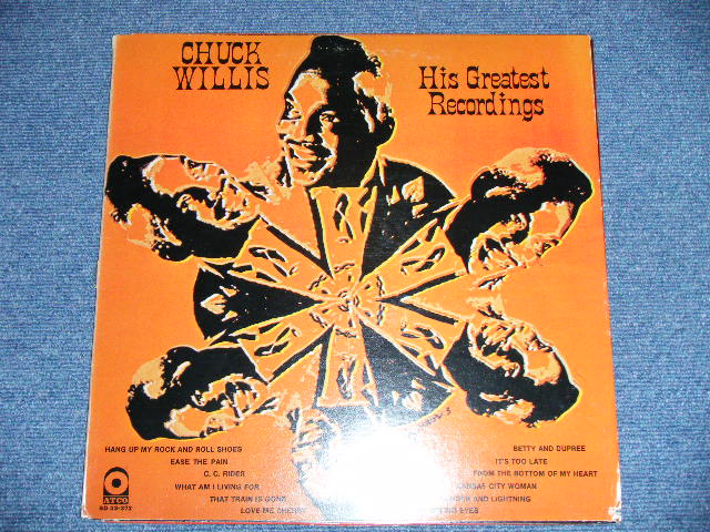 画像: CHUCK WILLIS - HIS GREATEST RECORDINGS ( Ex++/Ex+++) / 1971 US AMERICA ORIGINAL "YELLOW Label" "1841 BROADWAY Label"  Used LP 