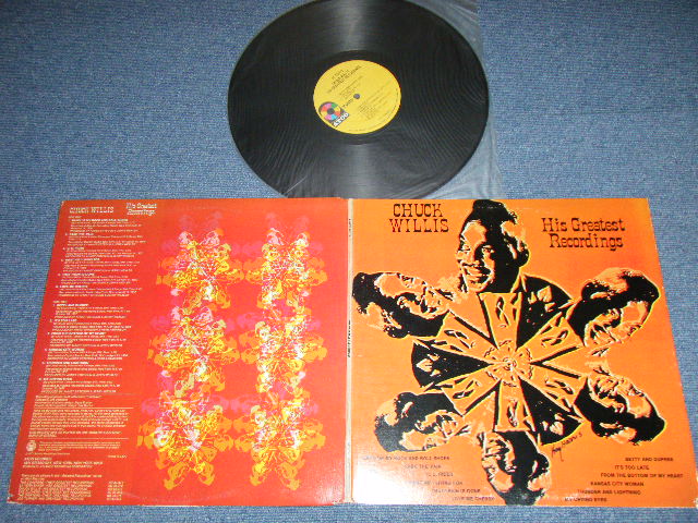 画像1: CHUCK WILLIS - HIS GREATEST RECORDINGS ( Ex++/Ex+++) / 1971 US AMERICA ORIGINAL "YELLOW Label" "1841 BROADWAY Label"  Used LP 