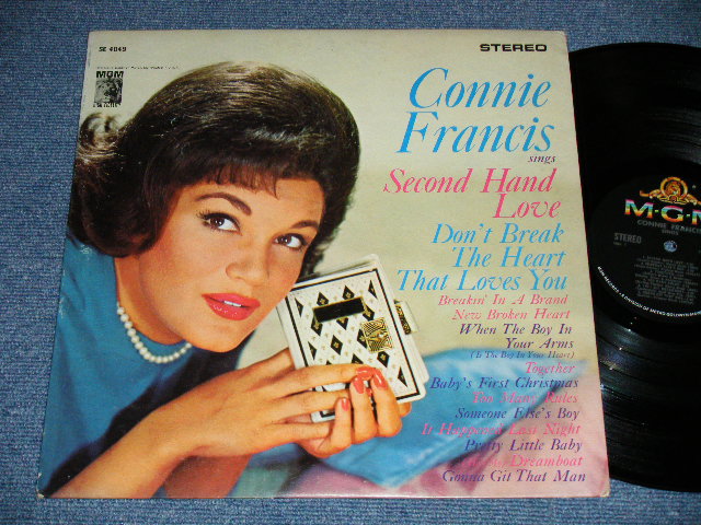 画像1: CONNIE FRANCIS -  SINGS SECOND HAND LOVE  ( Ex++,Ex+/Ex+++ )   / 1962 US AMERICA ORIGINAL STEREO  Used LP 