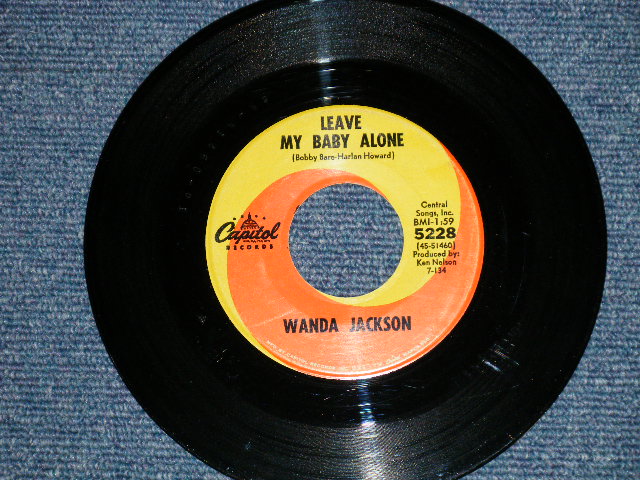 画像: WANDA JACKSON -  I'M MAD AT ME : LEAVE MY BABY ALONE  ( Ex+ Looks:Ex++/Ex+ Looks:Ex++ )  / 1964 US AMERICA ORIGINAL Used 7"Single