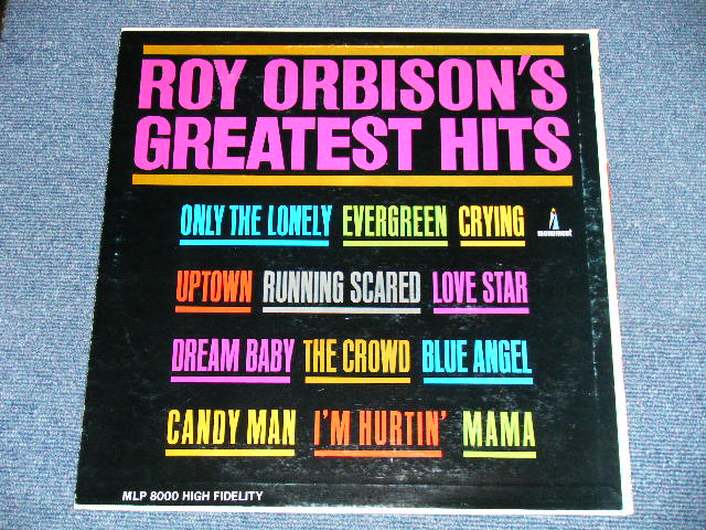 画像: ROY ORBISON - GREATEST HITS ( Ex+++ Ex++/MINT- )  /  1963 US AMERICA ORIGINAL MONO  Used LP 