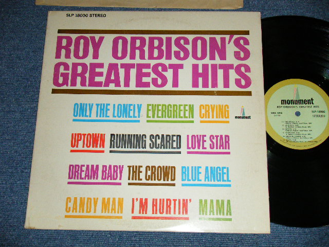 画像1: ROY ORBISON - GREATEST HITS ( Ex+,Ex/Ex+++)  /  1963 US AMERICA ORIGINAL STEREO Used LP 