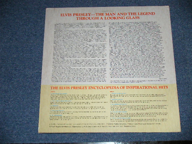 画像: ELVIS PRESLEY - HIS SONGS OF INSPIRATION ( Ex+++/MINT-) / 1977 US AMERICA ORIGINAL Used LP