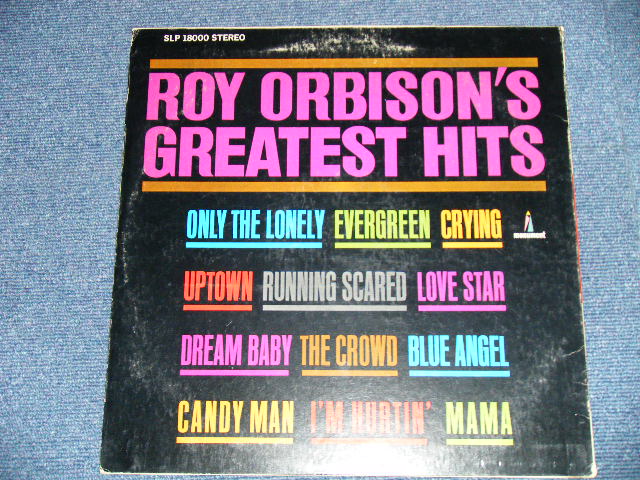 画像: ROY ORBISON - GREATEST HITS ( Ex+,Ex/Ex+++)  /  1963 US AMERICA ORIGINAL STEREO Used LP 