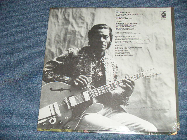 画像: CHUCK BERRY -  SAN FRANCISCO DUES ( SEALED ) / 1971  US AMERICA  ORIGINAL  "BRAND NEW SEALED"    LP 