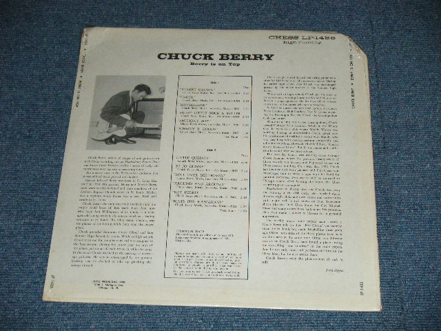 画像: CHUCK BERRY -  BERRY IS ON TOP   ( SEALED )  )  / 1970's US AMERICA  "BRAND NEW SEALED"    LP 