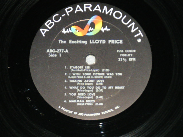 画像: LLOYD PRICE -  THE EXCITING   ( Ex+++/Ex+++ : with Shrink wrap  )  / 1959 US AMERICA ORIGINAL MONO Used LP 