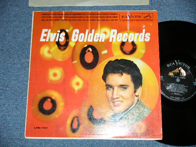 画像1: ELVIS PRESLEY -  ELVIS' GOLDEN RECORDS (Ex+++/Ex+++) /  US AMERICA REISSUE "BLACK Label" Used LP