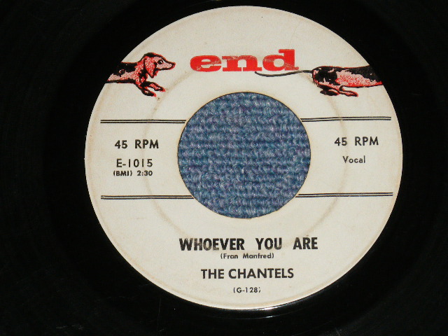 画像: THE CHANTELS -  EVERY NIGHT : WHOEVER YOU ARE( Ex/Ex  Looks:VG++ )  / 1958 US AMERICA ORIGINAL "1st Press GRAY Label"  Used 7"45 Single 