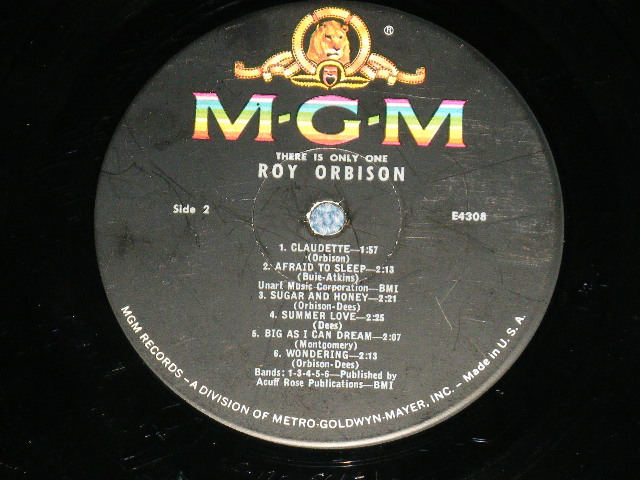 画像: ROY ORBISON -  THERE IS ONLY ONE ( VG+++/Ex- Looks:VG+++)  / 1965  US AMERICA ORIGINAL MONO Used  LP