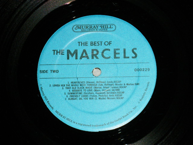 画像: THE MARCELS -  THE BEST OF ( MINT-/Ex+++ )  / 1986 US AMERICA Used LP 