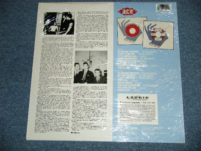 画像: CARLO and The BELMONTS - CARLO and The BELMONTS ( SEALED)  / 1988 GERMANY GERMAN ORIGINAL "BRAND NEW SEALED" LP 