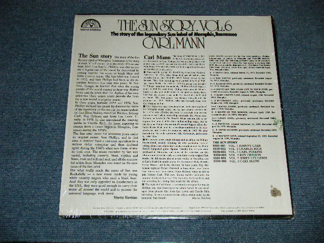 画像: CARL MANN -  THE SUN STORY : THE STORY OF THE LEGENDARY SUN LABEL OF MEMPHIS,TENNESSEE  ( MINT-/Ex+++ : BB HOLE)  /1977 US AMERICA  ORIGINAL  Used  LP