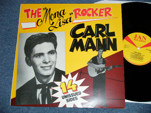 画像1: CARL MANN -  THE "MONA LISA" ROCKER : 14 UNISSUED SIDES   ( NEW )  /1985 SWEDEN ORIGINAL  "BRAND NEW" LP