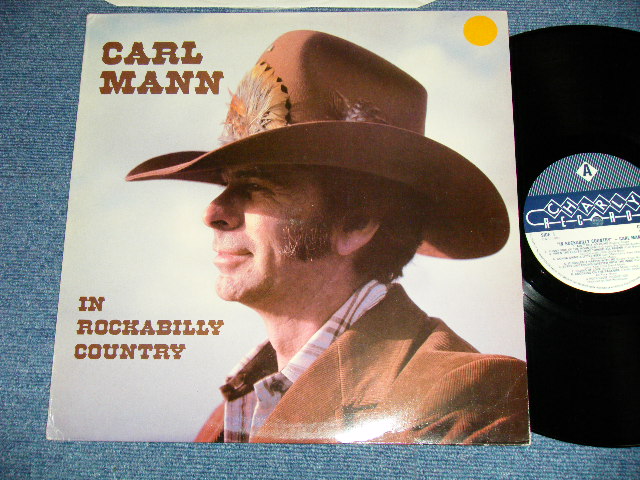 画像1: CARL MANN -   IN ROCKABILLY COUNTRY  ( Ex+++/MINT- )  /1981 UKENGLAND ORIGINAL  Used  LP