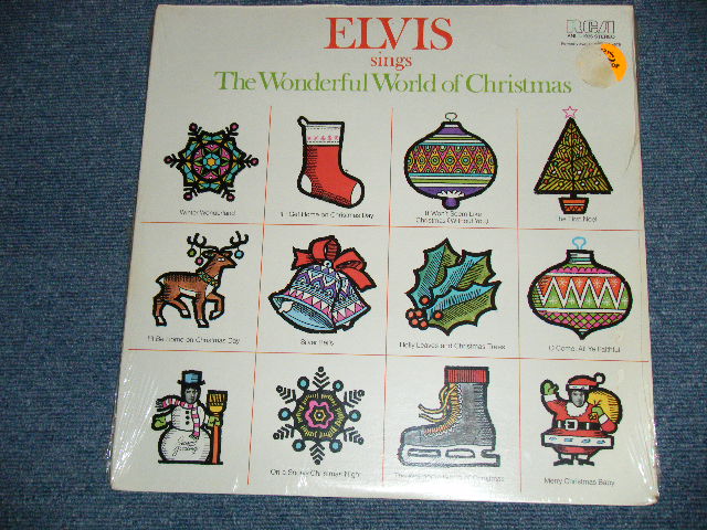 画像1: ELVIS PRESLEY - Sings The WONDERFUL WORLD OF CHRISTMAS ( SEALED )  /  1980's US AMERICA  "BRAND NEW SEALED"  LP 