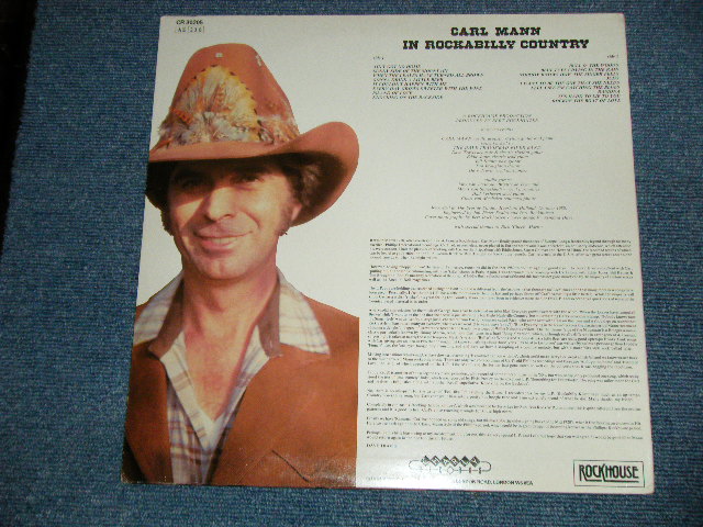 画像: CARL MANN -   IN ROCKABILLY COUNTRY  ( Ex+++/MINT- )  /1981 UKENGLAND ORIGINAL  Used  LP