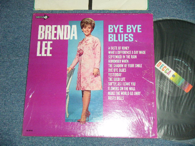 画像1: BRENDA LEE -  BYE BYE BLUES  ( MINT-/Ex+++ ) / 1966 US AMERICA ORIGINAL  MONO  Used  LP