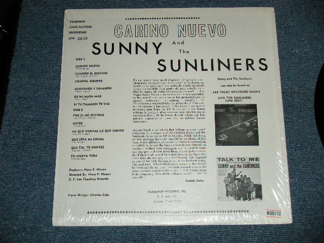 画像: SUNNY & The SUNLINERS - CARINO NUEVO ( MINT-/MINT-  / 1980's? US AMERICA REISSUE Used  LP  